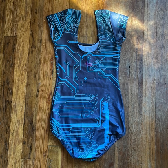 Living Dead Clothing cap sleeve bodysuit - Picture 3 of 4